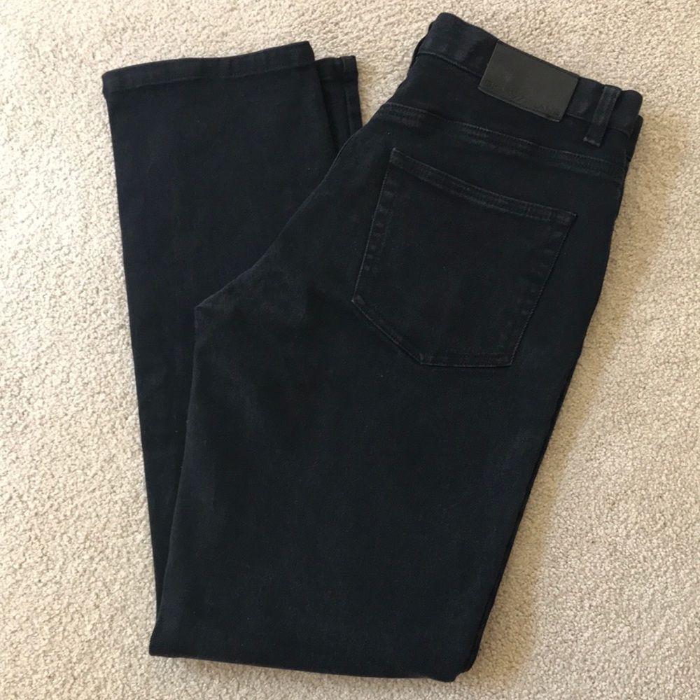 Vintage DKNY high rise straight mom black jeans